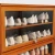 Import Eco-friendly bamboo shoe cabinet cupboard with glass door living room entrance bedroom shoes locker from China