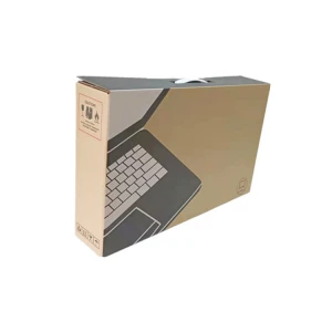 Eco Friendly Corrugated Custom Laptop Packaging Paper Carton Boxes