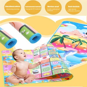 Eco-friendly double side waterproof baby crawl play mat