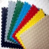 Eco-friendly garage plastic floor mat/pvc interlocking tiles