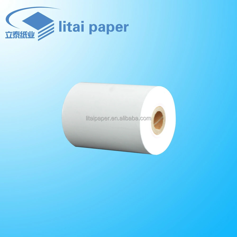 Economic durable adhesive thermal paper