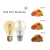 Import Edison bulb A60 E27 6W tungsten heated light 220V-240V spiral head ultra bright filament lamp for retro restaurants from China