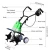Import Electric Cultivator Garden Yard Tool Mini Power Tiller from China