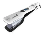 Electric Hair Steam Straightener Brush Tourmaline Titanium Ceramic Steampod Flat Iron Professional Steam Hair Straightener