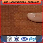 EMF Shielding Copper Plain Woven Wire Mesh