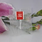 Empty nylon filter bag for loose tea