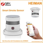 EN14604 certificate Zigbee wireless WIFI controlled addressable smoke detector