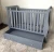 Import Environmentally comfortable solid wood baby cot kid use in bedroom from China