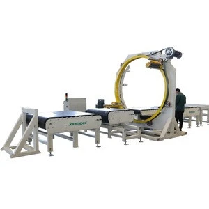 Environmentally friendly six-sided wrapping  machine for packaging and separating solid waste liquid garbage