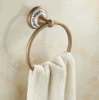 Euro Style Antique Soild Brass Bathroom Wall mount Towel Ring