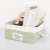 Import european style light green color household bedside storage baskets modern storage box foldable from China