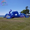 event stage decoration with LED lights inside inflatable octopus