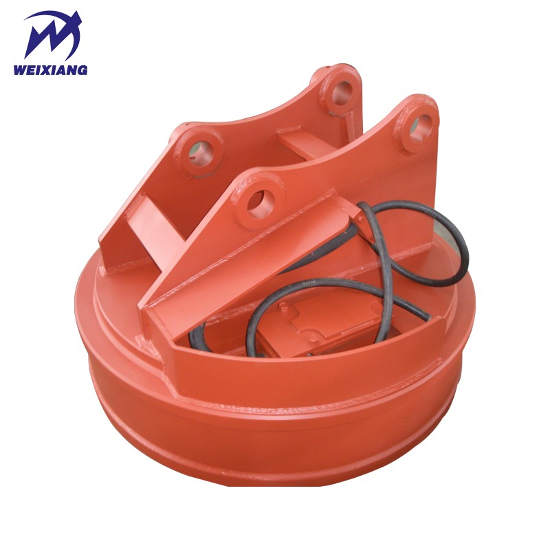 Excavator Hydraulic Lifting Magnet/electric powerful rectangular magnetic lifter scrap iron lifting electromagnet steel pipe lif