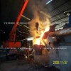 Exwork price!! 2500kg Electric Industrial Scrap metal Melting Furnace