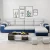 Import fabric for sofa set  three-seater lazy  Nordic modern bedroom living room sofa from China
