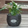 Factory Cheap Bulk Flower Decoration Craft Pots Wicker Flower Basket for Sale
