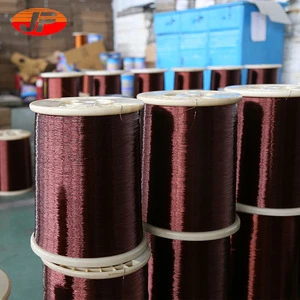 Factory Direct Discount 155 Class Solderable Polyurethane enameled Round Copper Clad Aluminum Wire Colored Enamelled Copper Wire