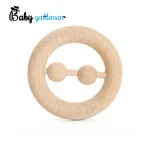 Factory Direct Popular game Wooden Rattle Play Gym Baby Toy sets Z08247K