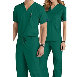 Factory direct scrub uniform tops suits pant with price
