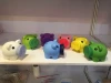 Factory direct supply free sample eco-friendly pvc material piggy coin  bank money box
