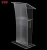 Import Factory Directly Matt Clear Acrylic Podium for Meeting Room Hotel or School Church from China