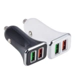 Factory Dual USB Port Car Charger 5v 2.4A Fast Charging Adapter