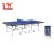 Import factory Indoor single foldable HDF blue paint table tennis ball table from China