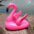 Factory Inflatable toys PVC swimming seat swan shaped infant bath float ring for baby  Flamingo children&#39;s boat