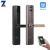 Import Factory Manufacturer Wifi Touch electric card TT lock fingerprint keyboard double sided tuya smart door lock from China