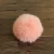 Import Factory price high quality custom color pompons 8cm rabbit fur with elastic band from China