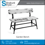 Factory Price High Quality Elegant Design Outdoor Metal Garden Bench