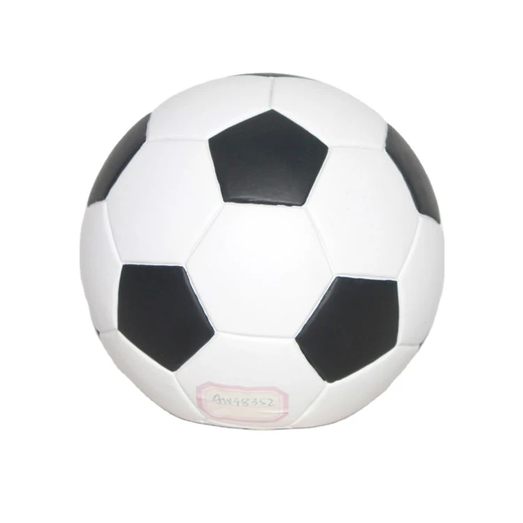 Factory Price  promotion gift resin saving bank  football coin  piggy money box  for kids