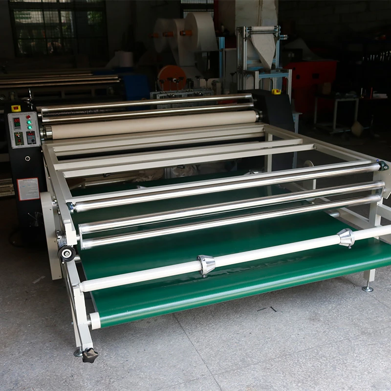 Factory Supply Roll to Roll Heat Transferring Machine Rotary Calander 200mm Roller Heat Transfer Sublimation Machine