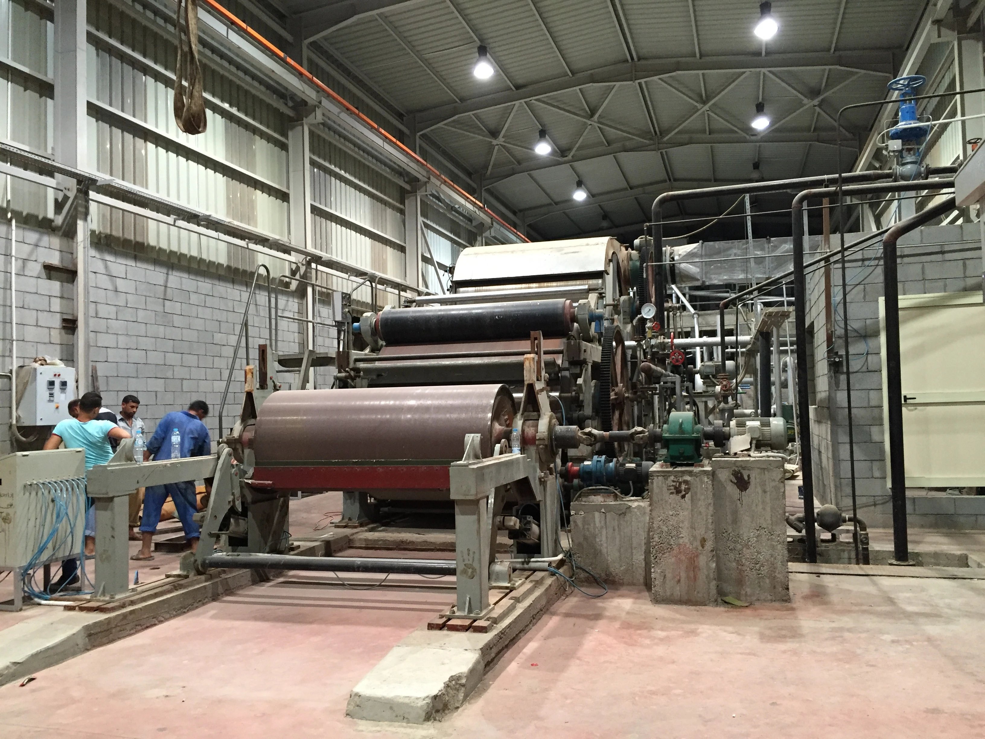 Factory wholesale 1880mm commercial wood pulp board, waste paper toilet paper machine