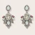 Import Factory Wholesale Alloy Vintage Wedding Crystal Earring Jewelry from China