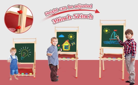 Factory Wholesale cardboard easel for painting wood easel stand easels