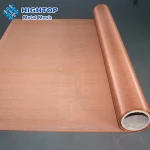 Faraday Cage Shielding Red Copper Wire Mesh