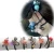 Import Fashion Crystal love Elastic Hair Bands multilayer hair ring Ponytail Holder Hair band Rubber Band from China