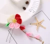 Fashion Handmade Hair Accessories Cherry Blossom with Tassels Hair Forks Fairy girls ladies Hairpins