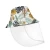 Fashion Harajuku Leaf Print Face Cover Protective Hat, Anti Saliva Dust for Outdoor Customized Polyester Hat Sports Cap