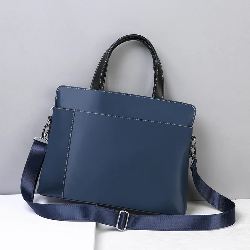 Fashion luxury executive compartment brief case man handbag men laptop briefcase bag