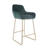 Fashion  modern  velvet Simple Style Bar Stool Lounge / Leisure Dining Chair