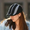 Fashion unisex custom checked ivy hat fitted cap newsboy cap