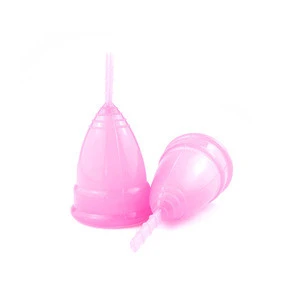 Feminine Hygiene Free Sample Eco-Friendly Reusable Wholesale Medical Grade Silicone Menstrual Cup