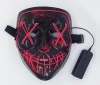 Festivals Party Supplies LED Mask Hot Sale Neon Mask EL Face Mask