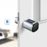 Fingerprint Password Cylinder Tuya Ble App Remote Unlocking Digital Lock Cylinder Waterproof Electronic Smart Door Lock