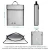Import Fireproof document money Bag fireproof and waterproof soft bag for Cash, Valuables, Passport,Jewelry from China