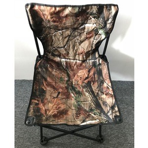 Fishing camo chair folding chair without armrest camo folding camping chair from BJ Outdoor