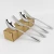 Import Flatware stainless  spoon and fork for camping or restaurant cutlery set from China