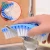Import Flexible 360 Degree Plastic Toilet Brush Corner Scrubbing Cleaning Brush Multifunction Sink Clothes from China
